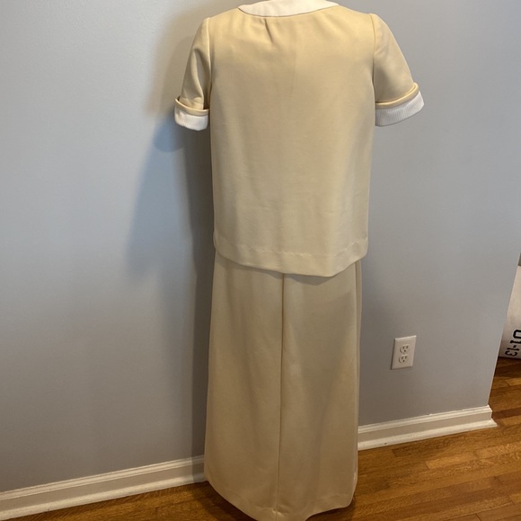 Vintage Ayres Unlimited Dress with Short Sleeve Jacket and Belt - Picture 6 of 11